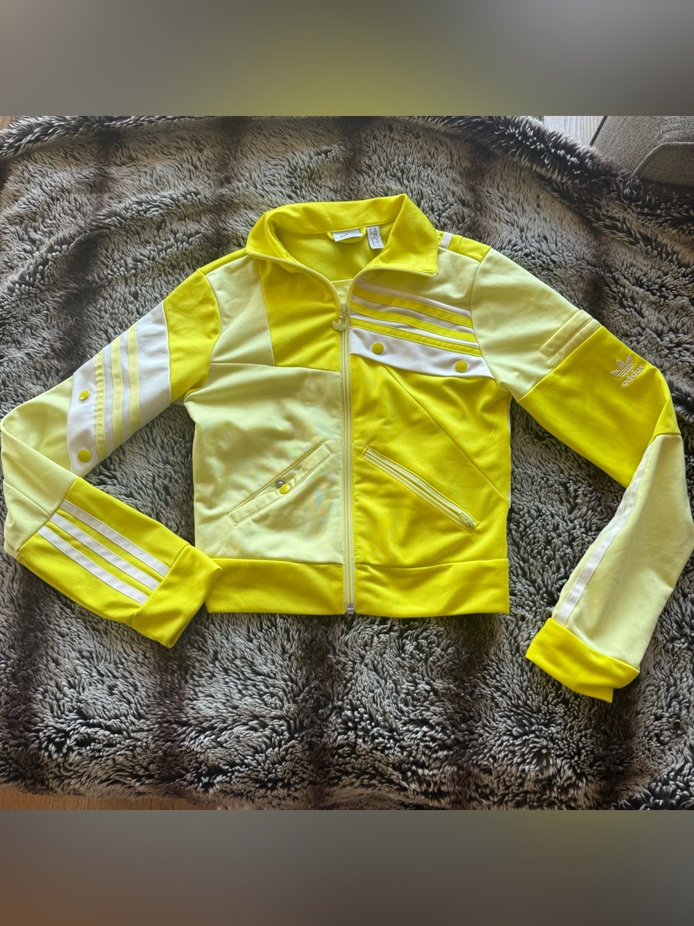 Adidas Originals x Danielle Cathari deconstructed Tracksuit in Neon - Picture 2 of 5